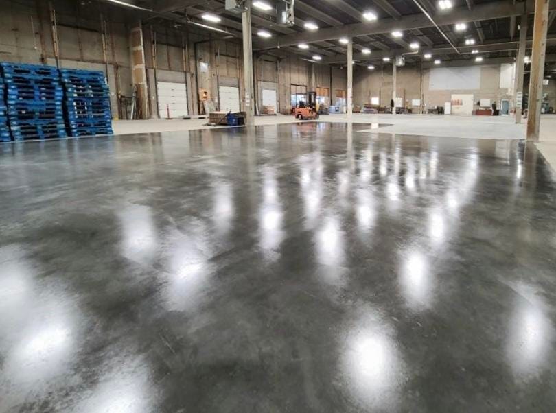Residential Concrete Staining Calgary, Alberta Epoxy Flooring and