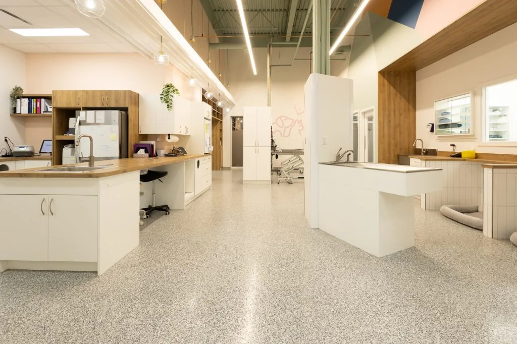 Epoxy Flake Floor Coating, Calgary