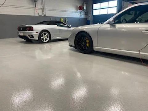 Garage Polyaspartic Floor Calgary