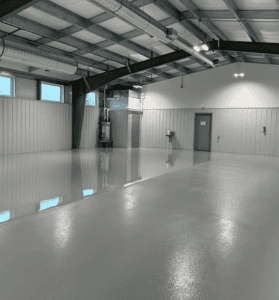 Industrial Epoxy flooring in Calgary